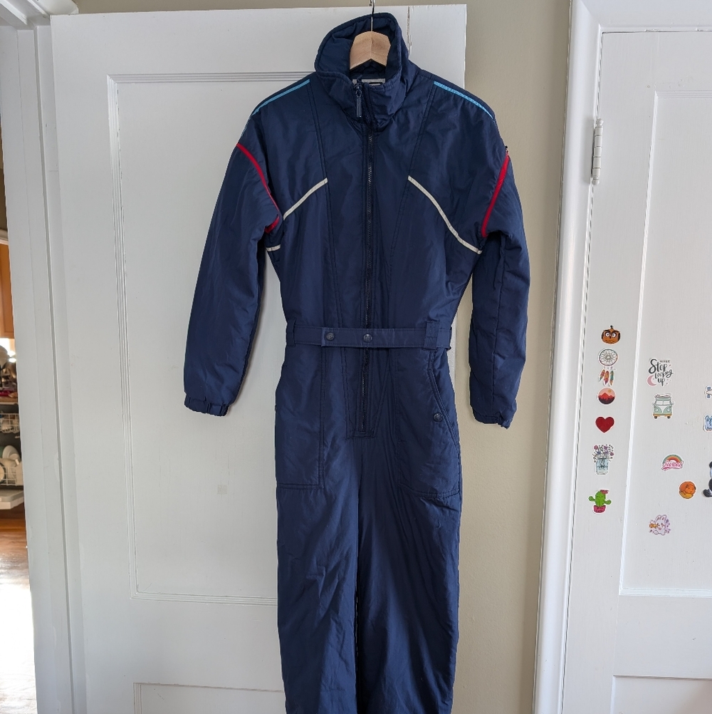 Vintage Obermayer Ski Jumpsuit Size 10 Women
